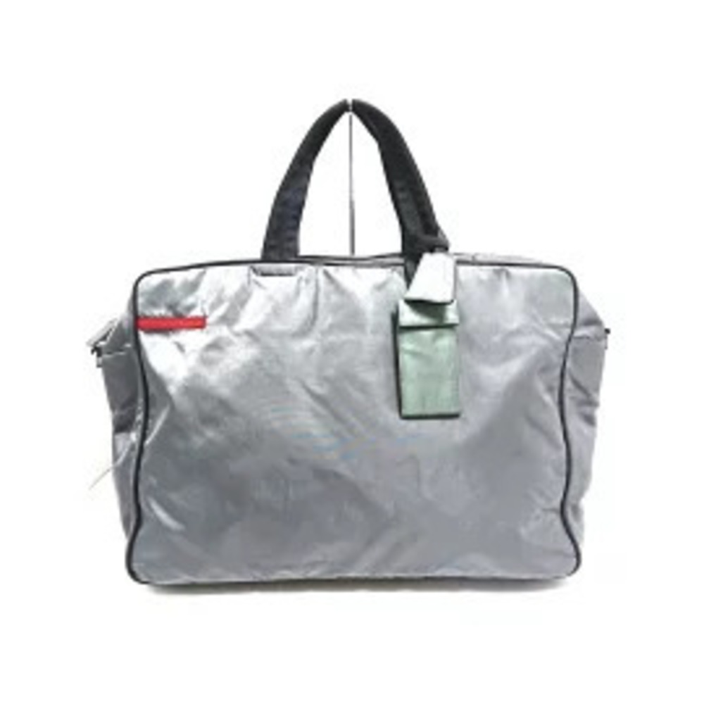 Prada SPORT Boston Bag Lock Gray